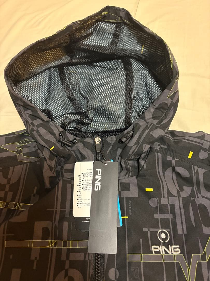 【新品・未使用】PING フード付きジャケット　定価14,300円
