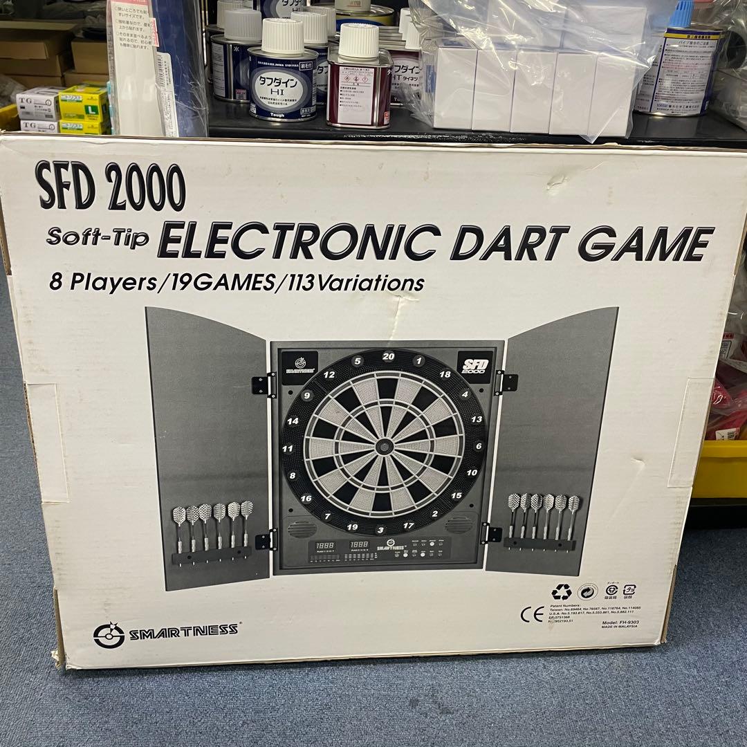 ソフトチップ　電子ダーツボード　SFD-2000 エレクトリックダーツボード