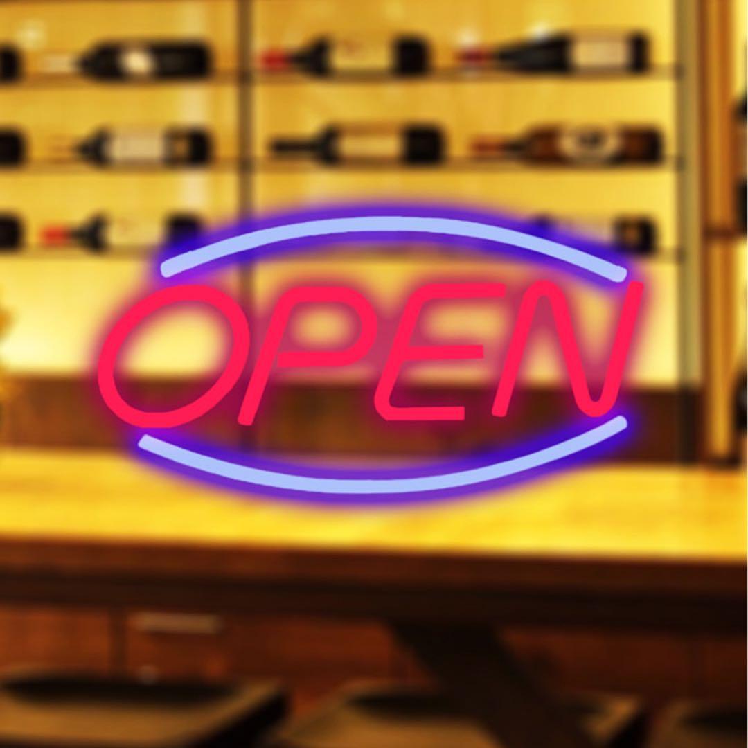 ネオンサイン OPEN LEDサイン 雰囲気作り インテリア　オリジナル