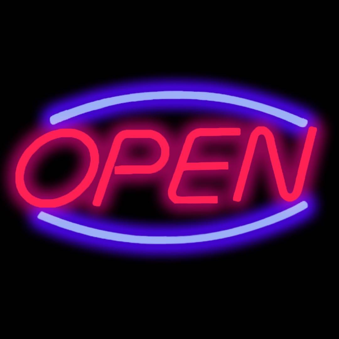 ネオンサイン OPEN LEDサイン 雰囲気作り インテリア　オリジナル