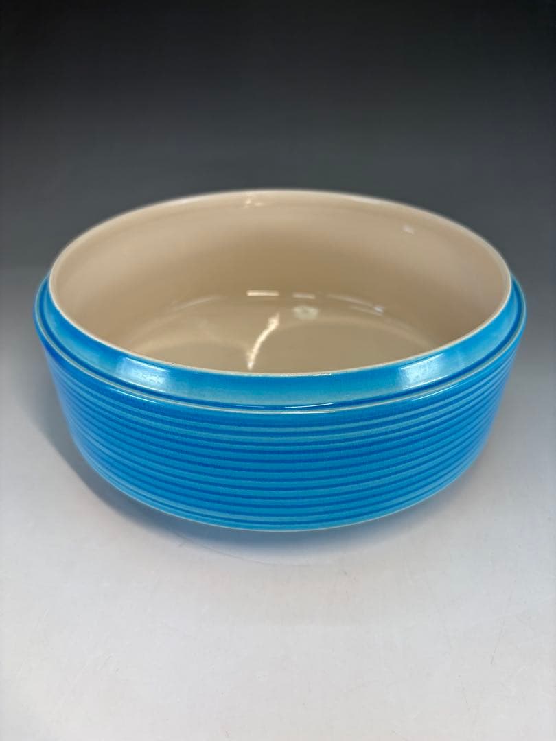 ★中古品★茶道具　手塚大示造　即中斎好写　交趾独楽食籠（共箱）