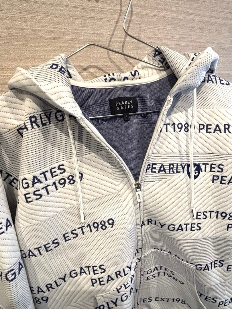 【美品】PEARLY GATES フード付きジャケット&スカートのセット
