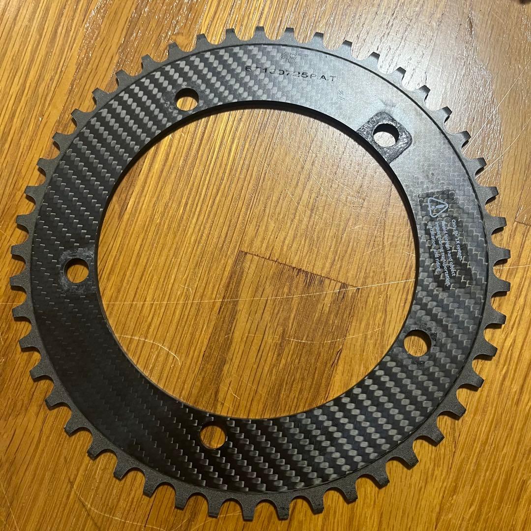 digiritカーボン チェーンリング 48T