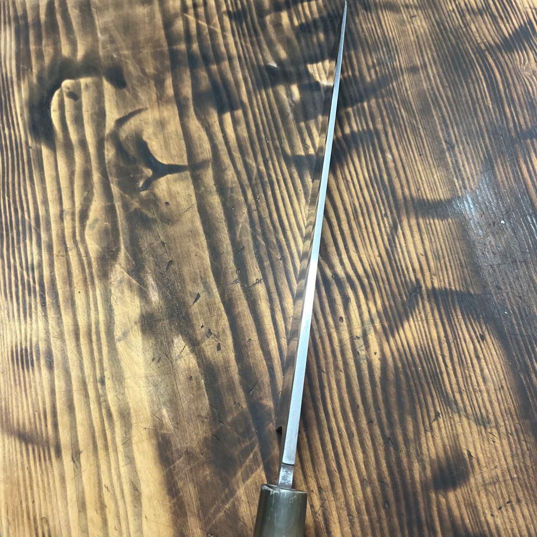 H*T様 正本総本店　薄刃包丁 210mm 木製ハンドル