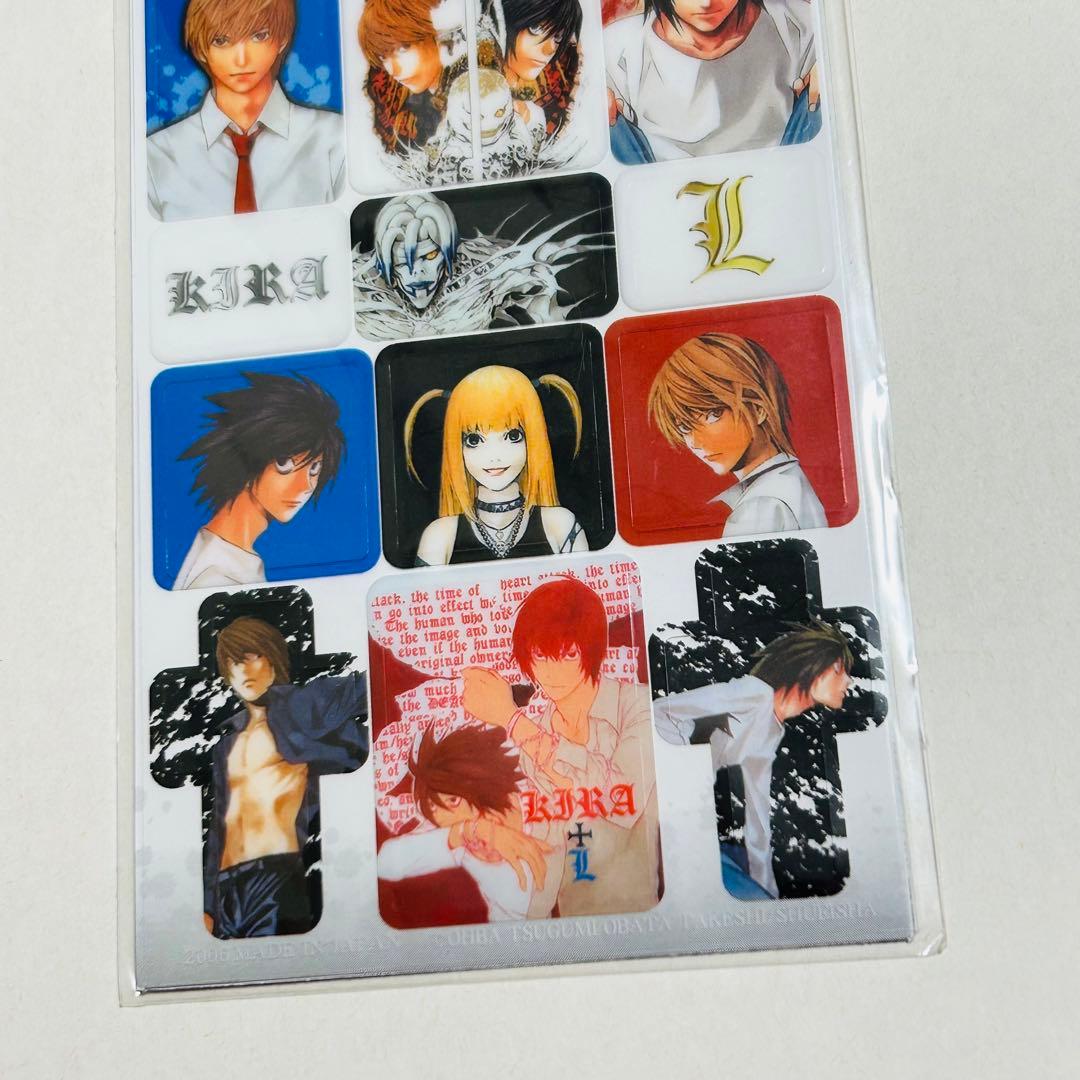デスノート DEATH NOTE 携帯シール 希少品 レア 夜神月 L ミサ