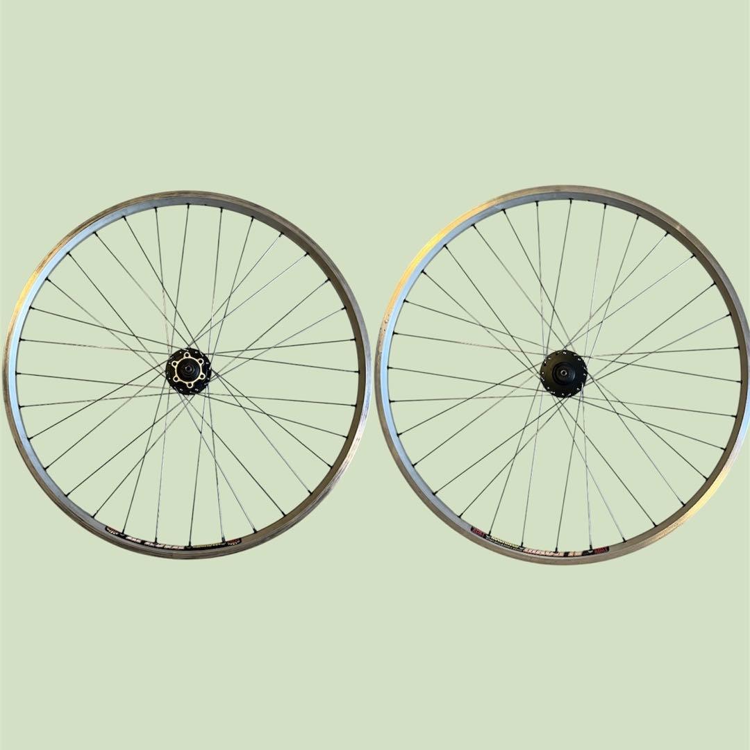 シマノ Deore ハブ& SUN RIMS MACH IV 前後ホイールセット