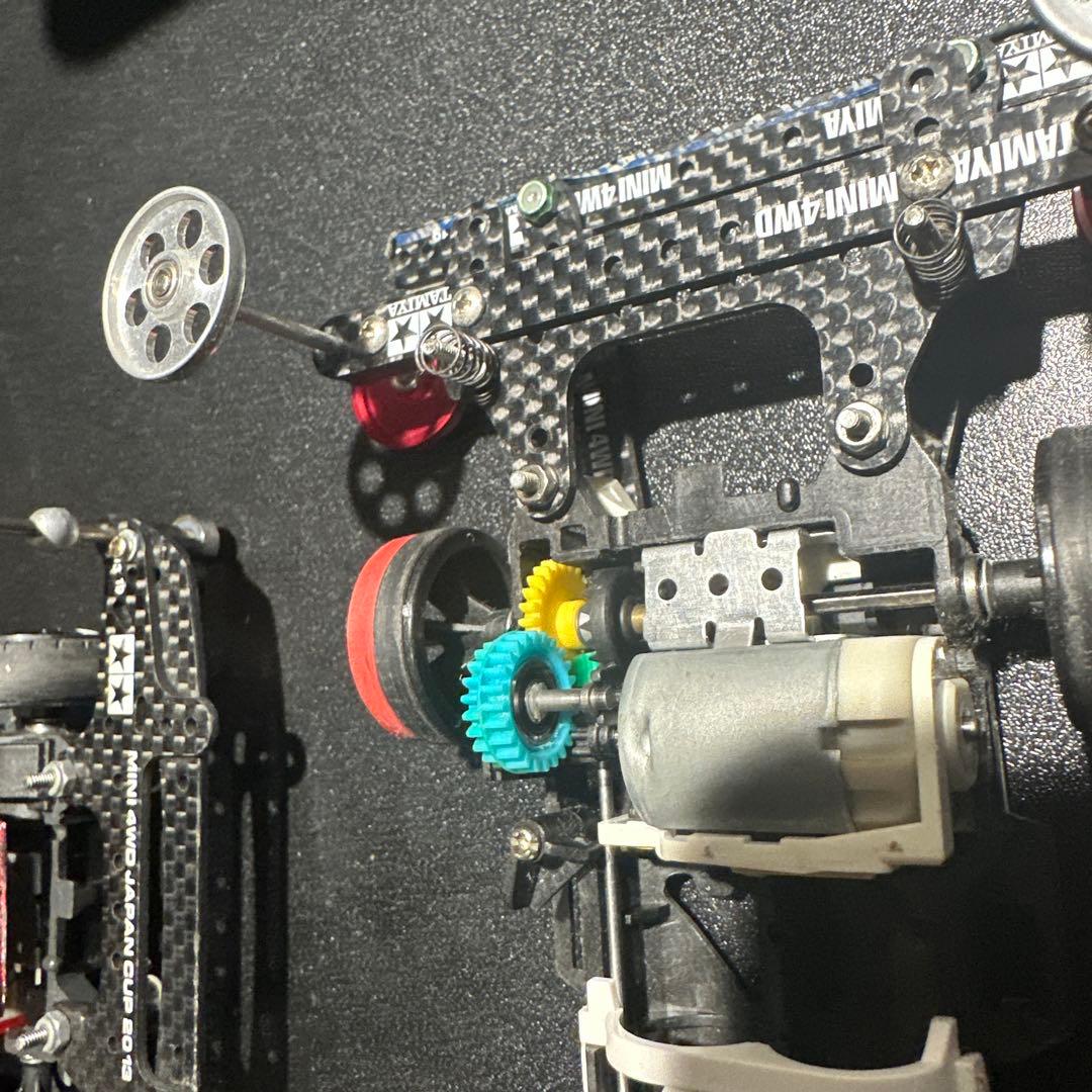 TAMIYA ミニ四駆 2台セット　引退　工具　限定　多数　スピードチェッカー