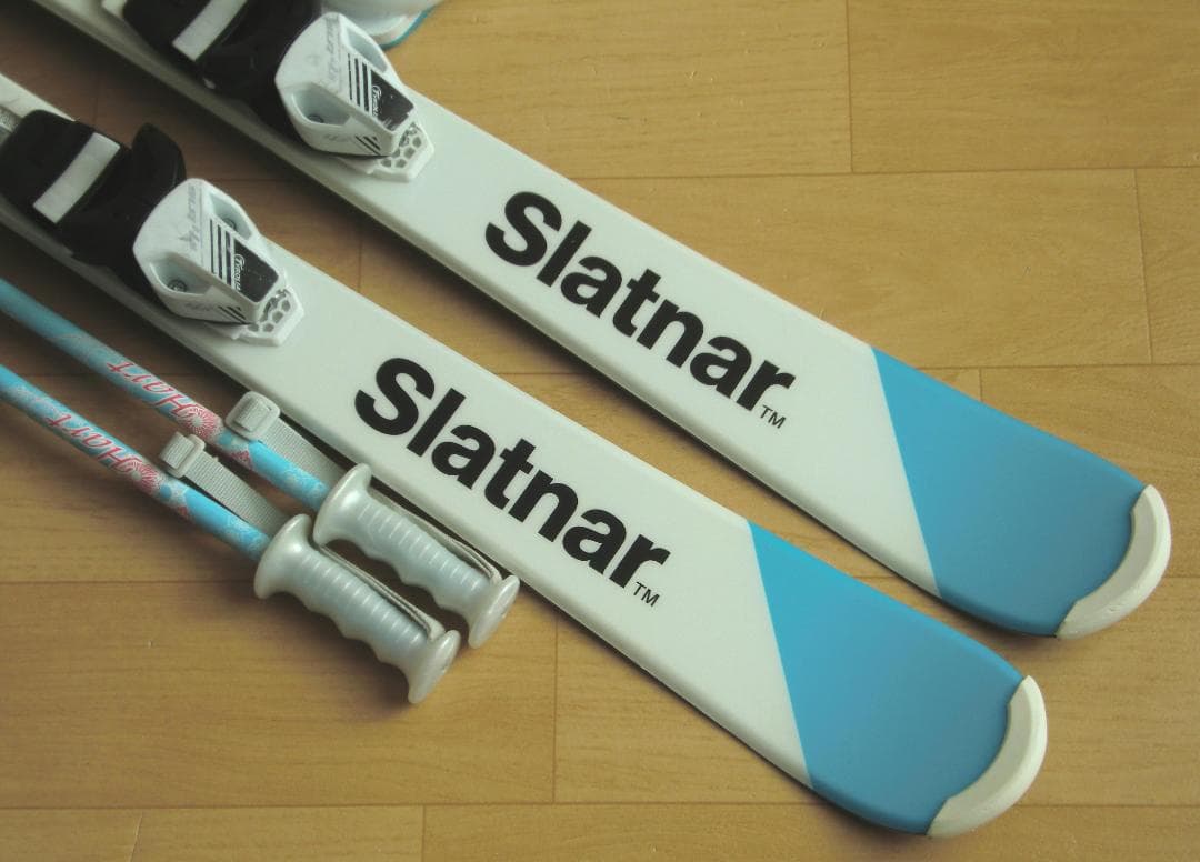 ■■最終特価■送料無料■Slatnar■子供用スキーセット■板120靴22.5■