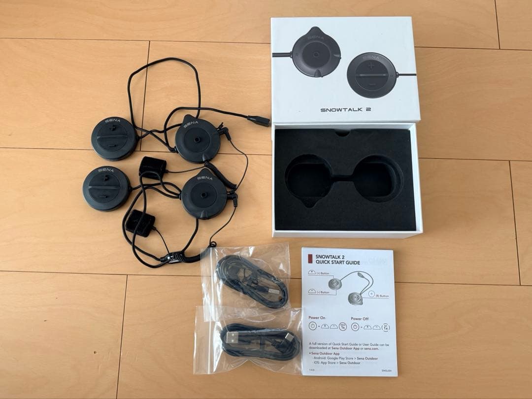 SENA TALK 2 2個セット ヘルメット用インカム