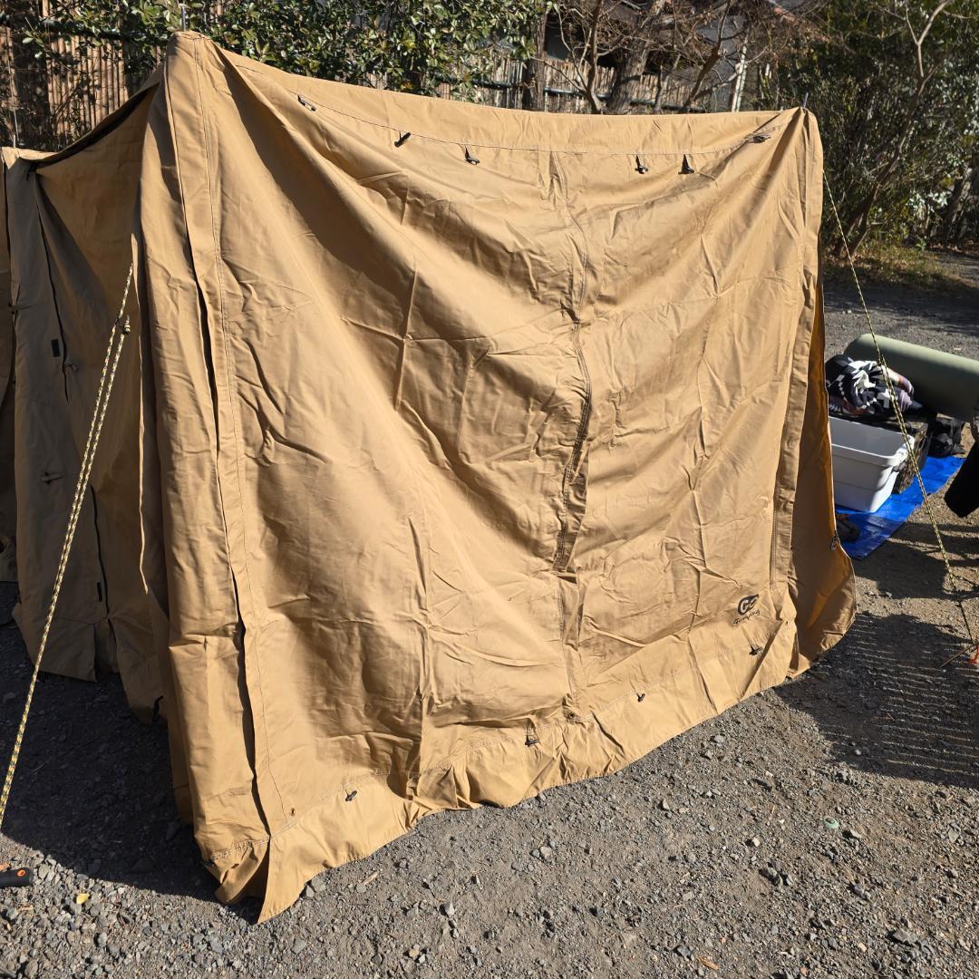 ※本日まで！【GO Glamping】パップテントTC +〈豪華フルカスタム！〉