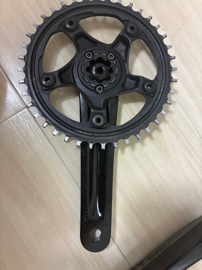 SRAM RIVAL1 フロントシングル スラム　ライバル　11spd