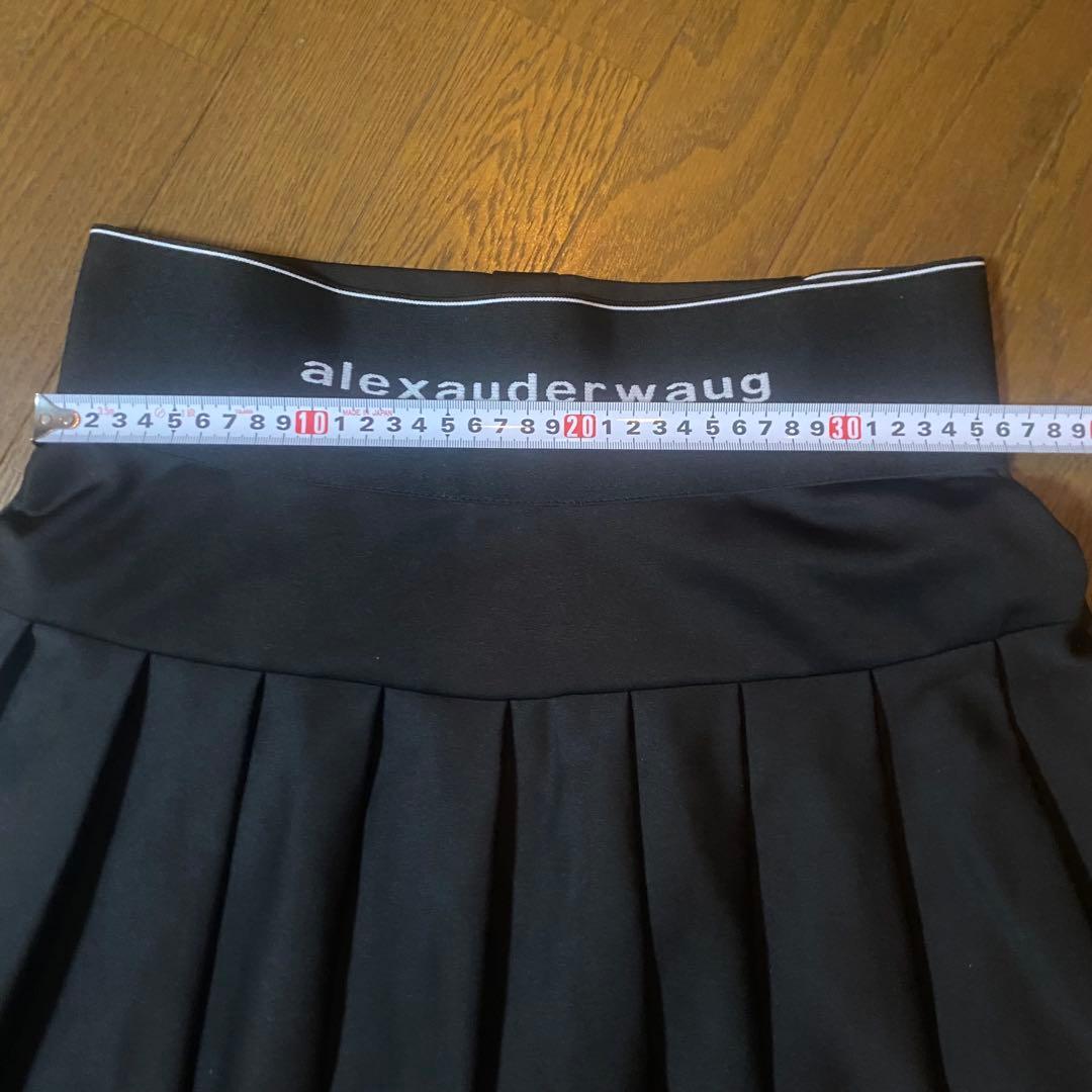 alexander Waug 黒 プリーツスカート