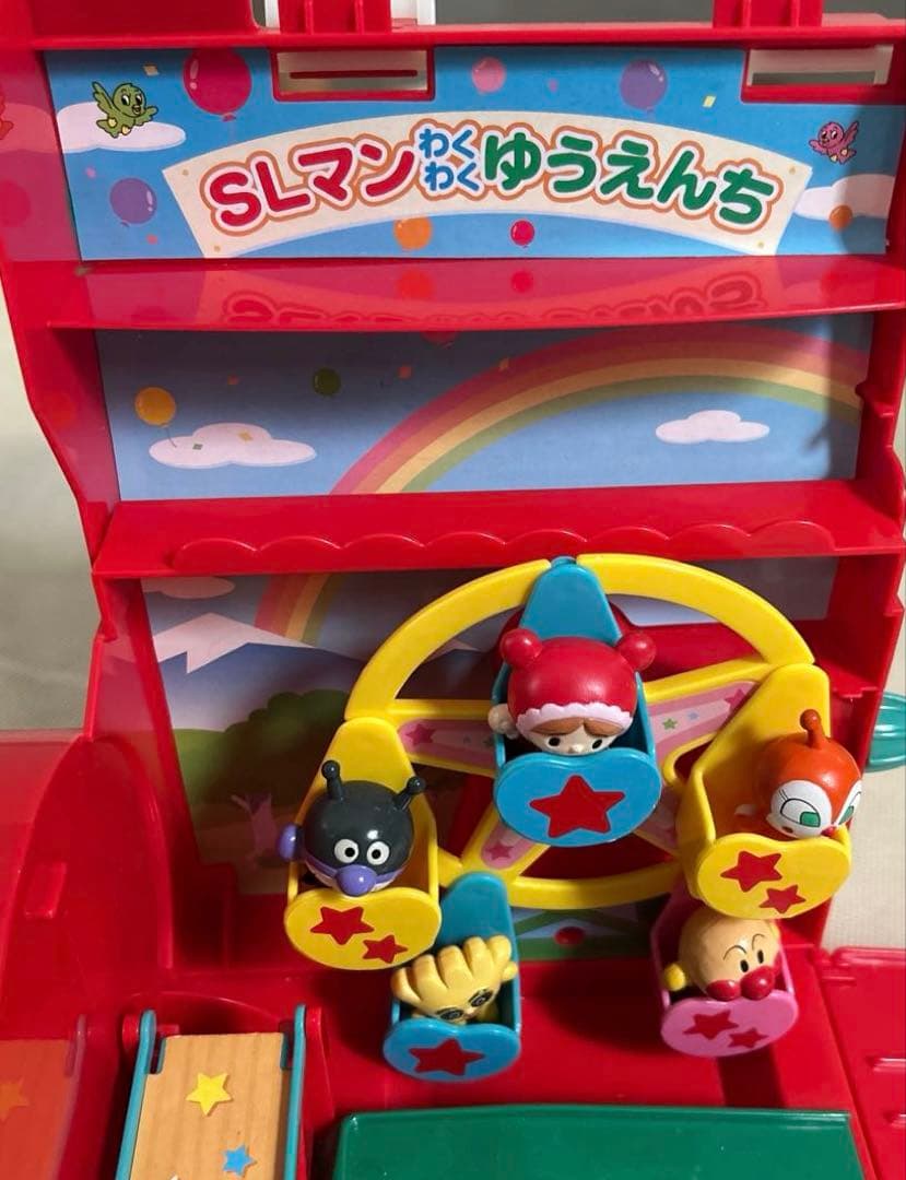 アンパンマン おもちゃ アンパンマンミュージアム わくわくSLマンゆうえんち