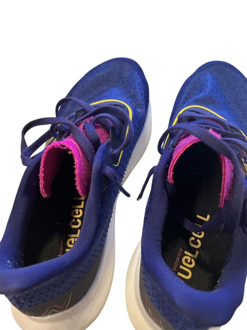 ニューバランス NAVY PINK 23.5cm ランニングシューズ ★ 美品