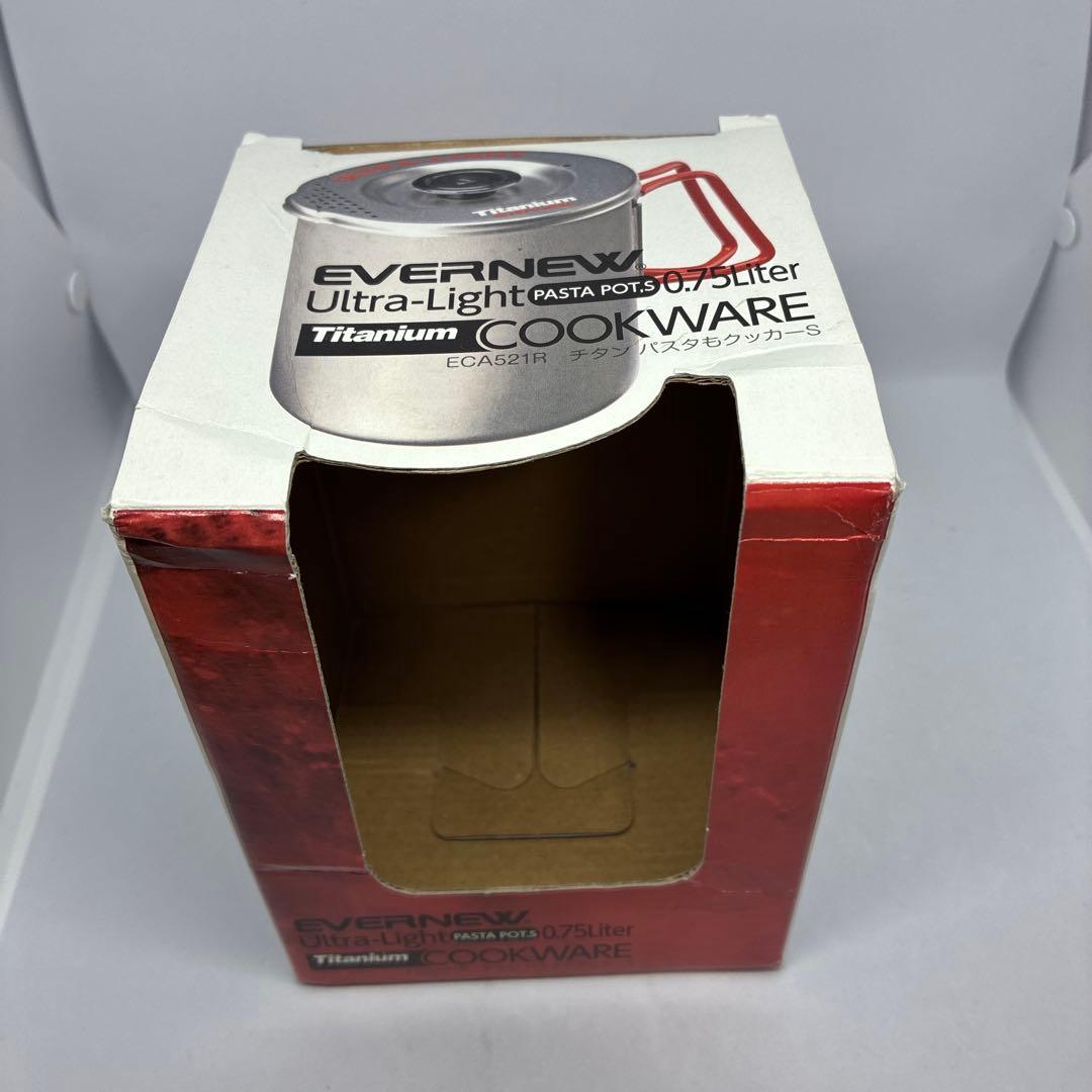 EVERNEW チタン パスタもクッカーS ECA521R RED