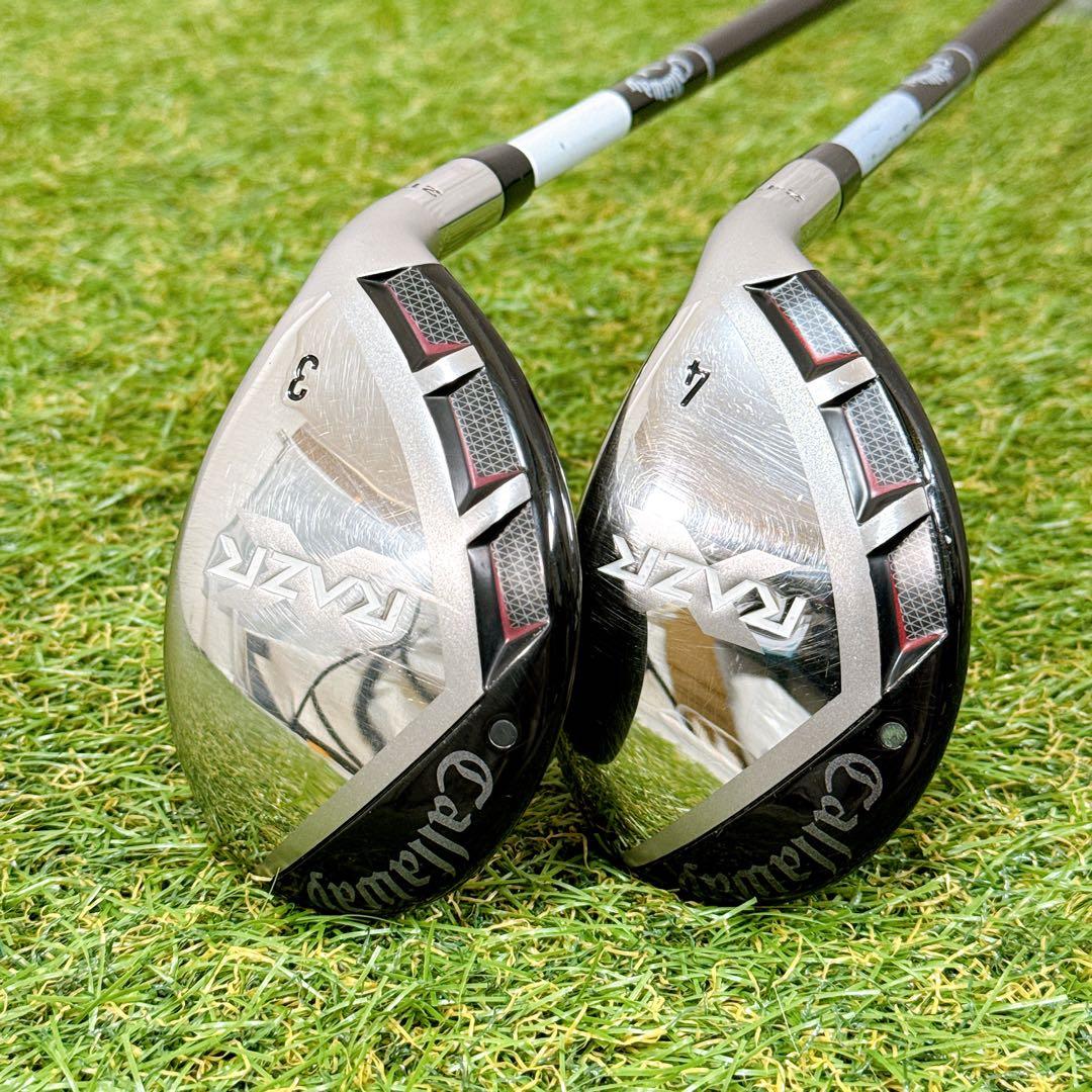 Callaway キャロウェイ RAZR ユーティリティ 2本セット【K536】