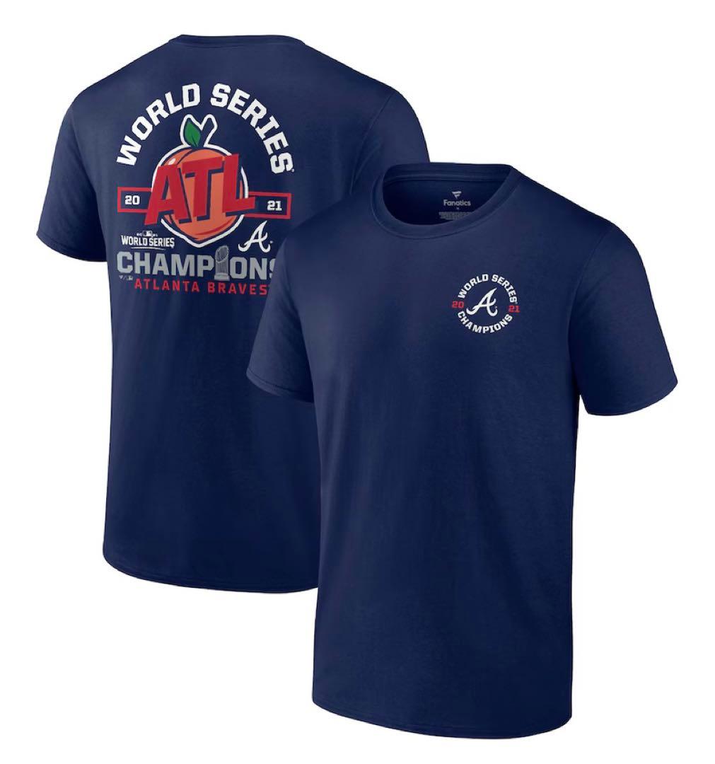 入手困難【Fanatics】BRAVES 2021 WS CHAMPIONS T
