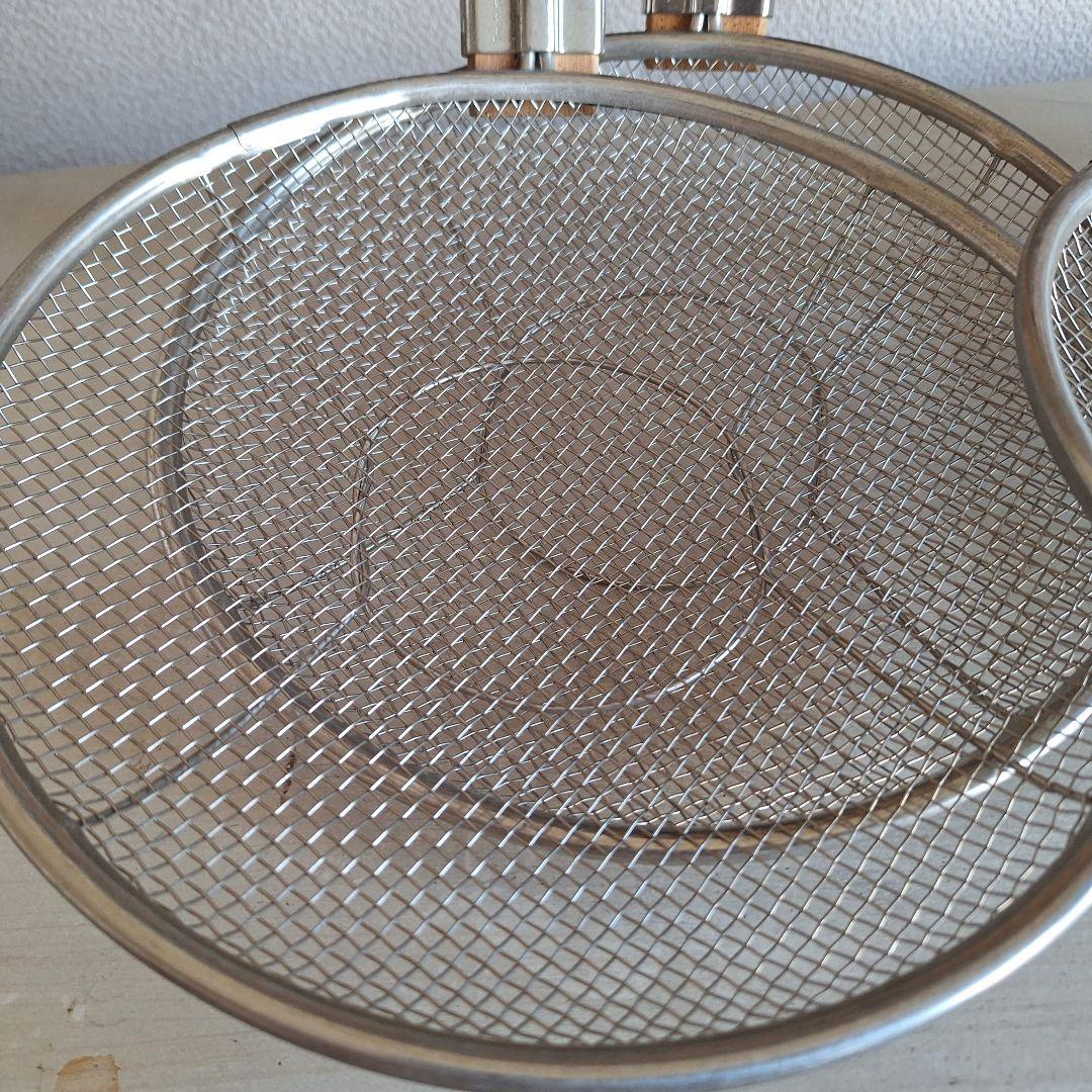 【極美品】スリースノー 竹柄そば揚げ 24cm 5本セット 業務用 燕三条