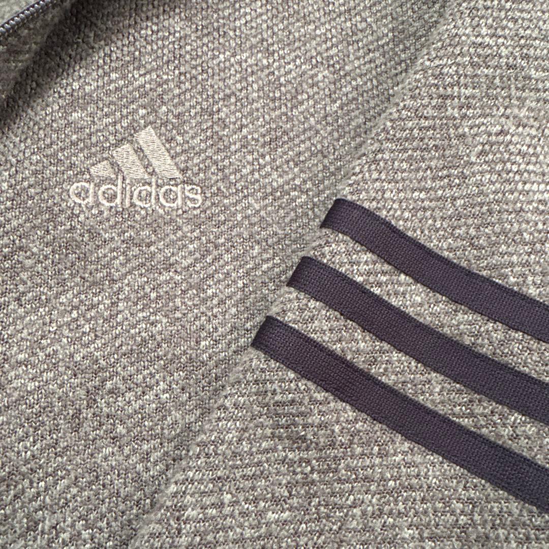 adidas裏起毛　上下　濃グリーン　メンズM