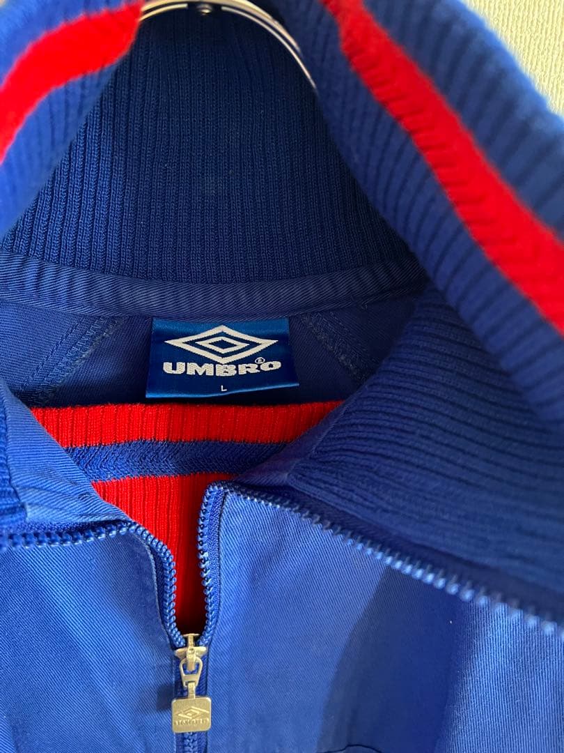 チェルシーfc umbro ドリルトップ ハーフジップジャケット 激レア 90s
