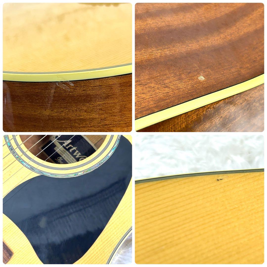 【美品】Ibanez AW300ECE ArtWood Groverペグ