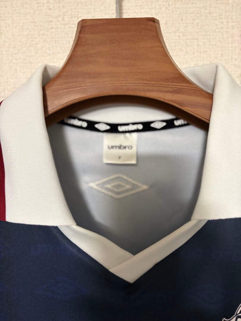umbro ネイビー 長袖シャツ ゲームシャツ ユニフォーム