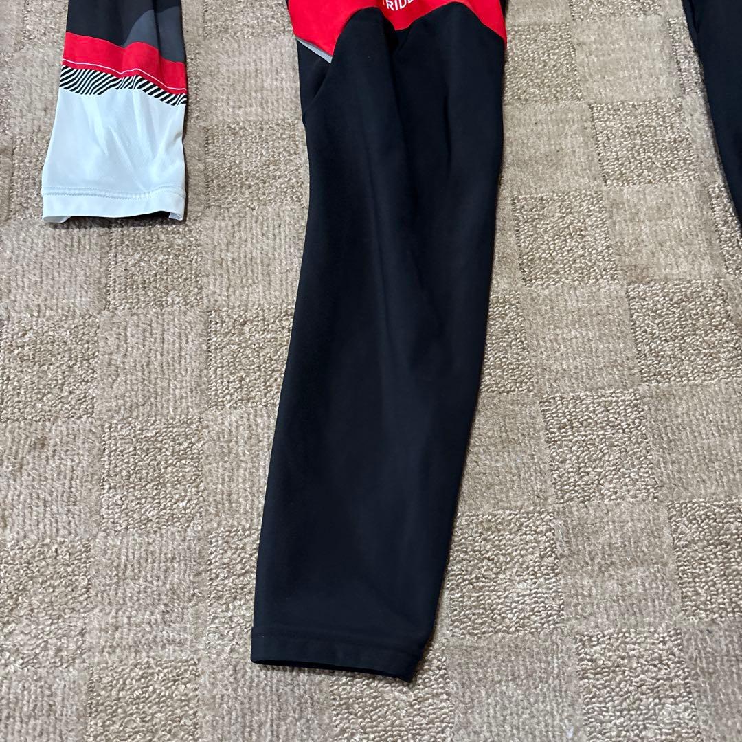 PEARL IZUMI サイクルジャージ 黒/白/赤　XL