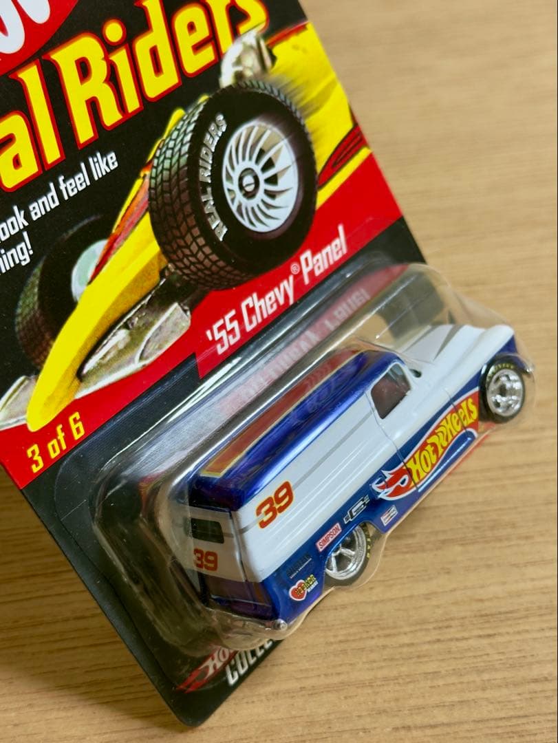 ホットウィール RLC Real Riders '55 Chevy Panel