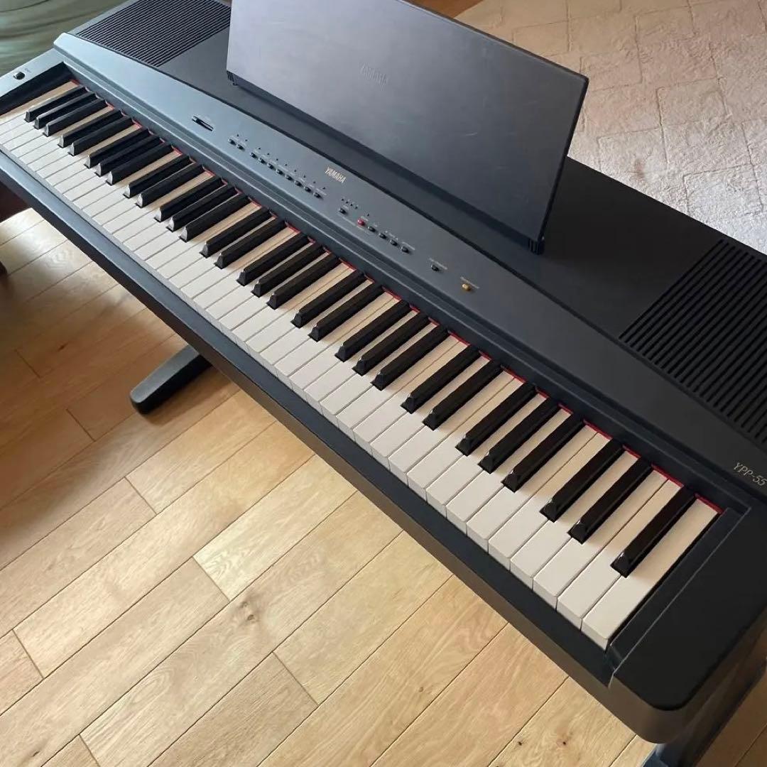 YAMAHA YPP-55 ヤマハ　電子ピアノ ブラック