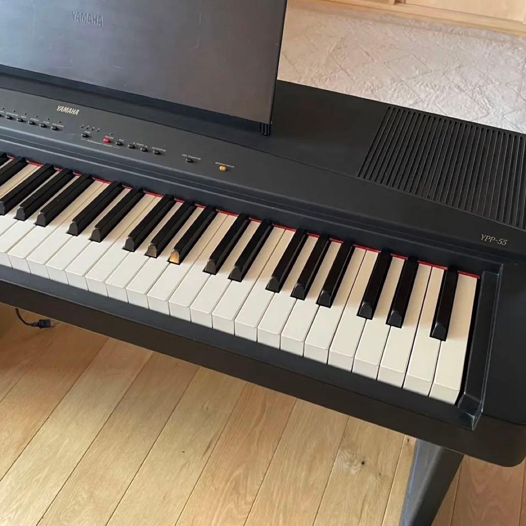 YAMAHA YPP-55 ヤマハ　電子ピアノ ブラック