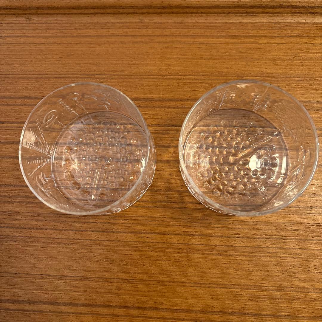 イッタラ　フローラ　ボウル　80mm クリア　２個セット