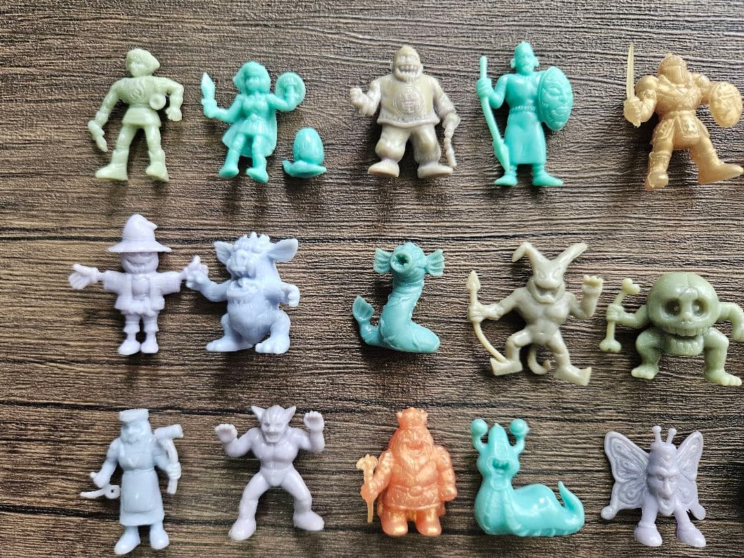 ネクロスの要塞 第5弾フィギュアのみフルコンプセット 若未切り　消しゴムまとめ