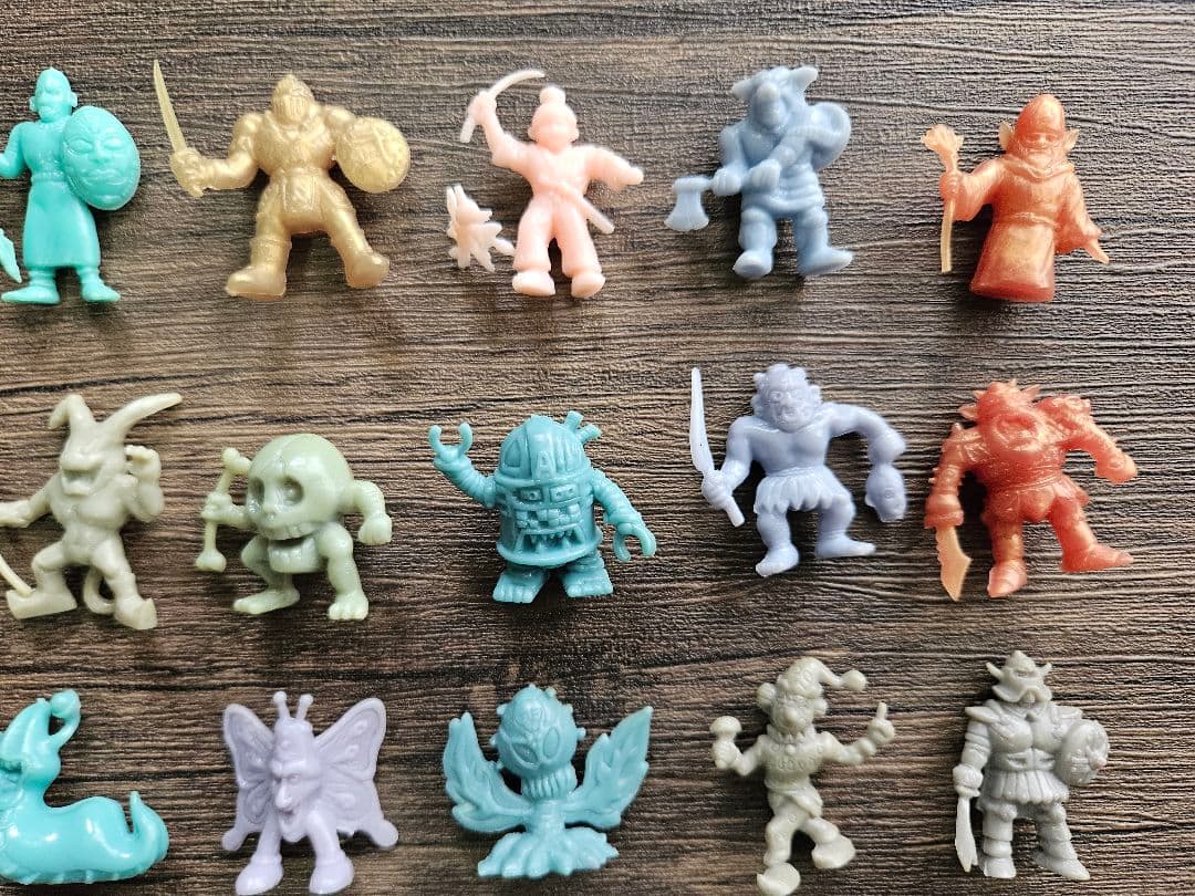 ネクロスの要塞 第5弾フィギュアのみフルコンプセット 若未切り　消しゴムまとめ