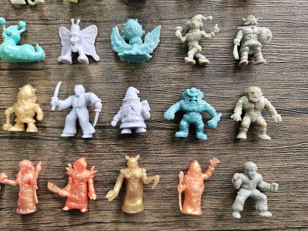 ネクロスの要塞 第5弾フィギュアのみフルコンプセット 若未切り　消しゴムまとめ