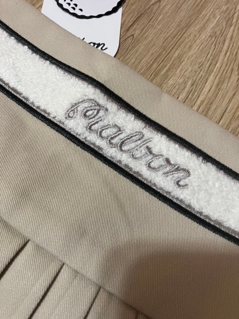 Malbon Golf マルボン　プリーツスカート　ベージュ　M