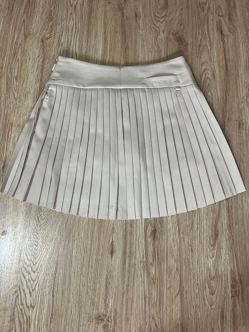 Malbon Golf マルボン　プリーツスカート　ベージュ　M