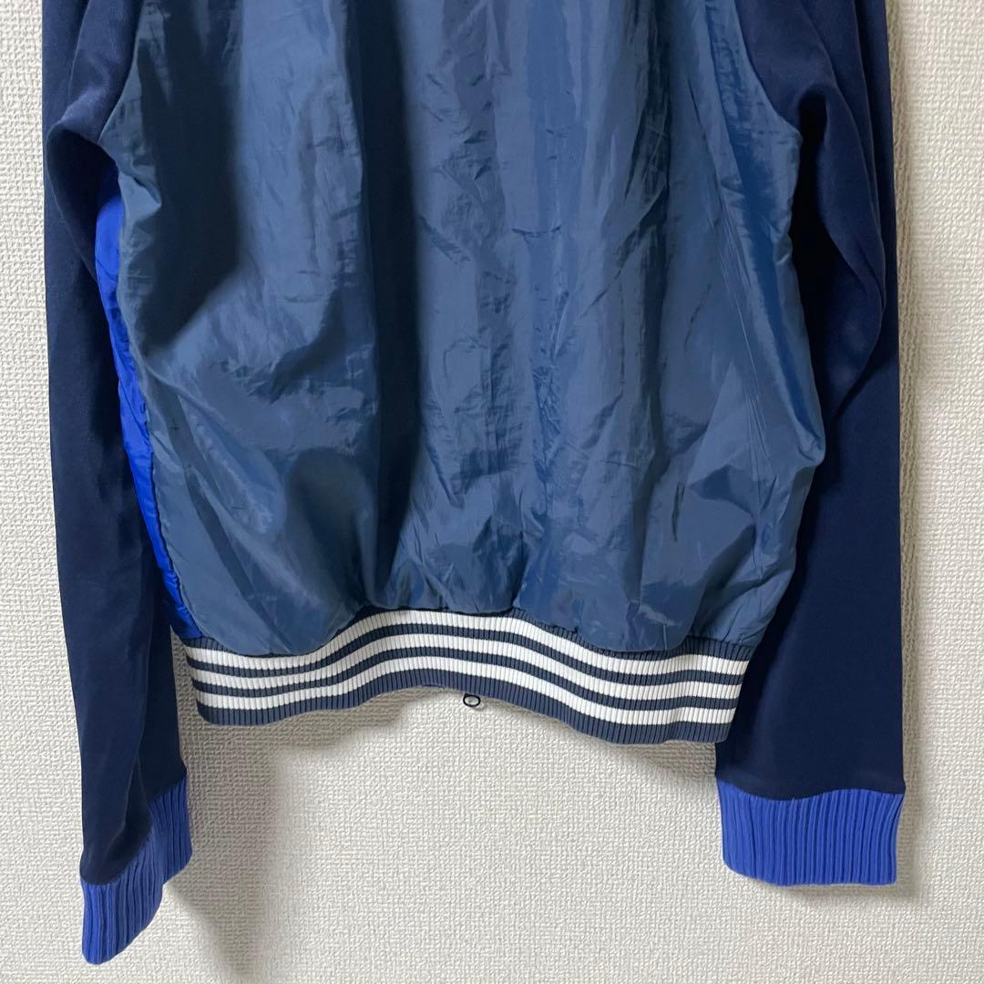 アディダス　チェルシーFC　トラックジャケット　バイカラー　切替　ナイロン　M