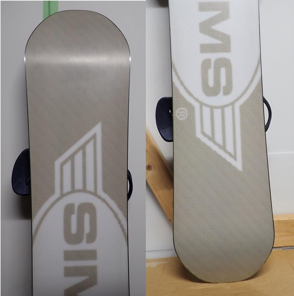 SIMS BWB 154+BURTON MISSION Mサイズ 程度良品セット