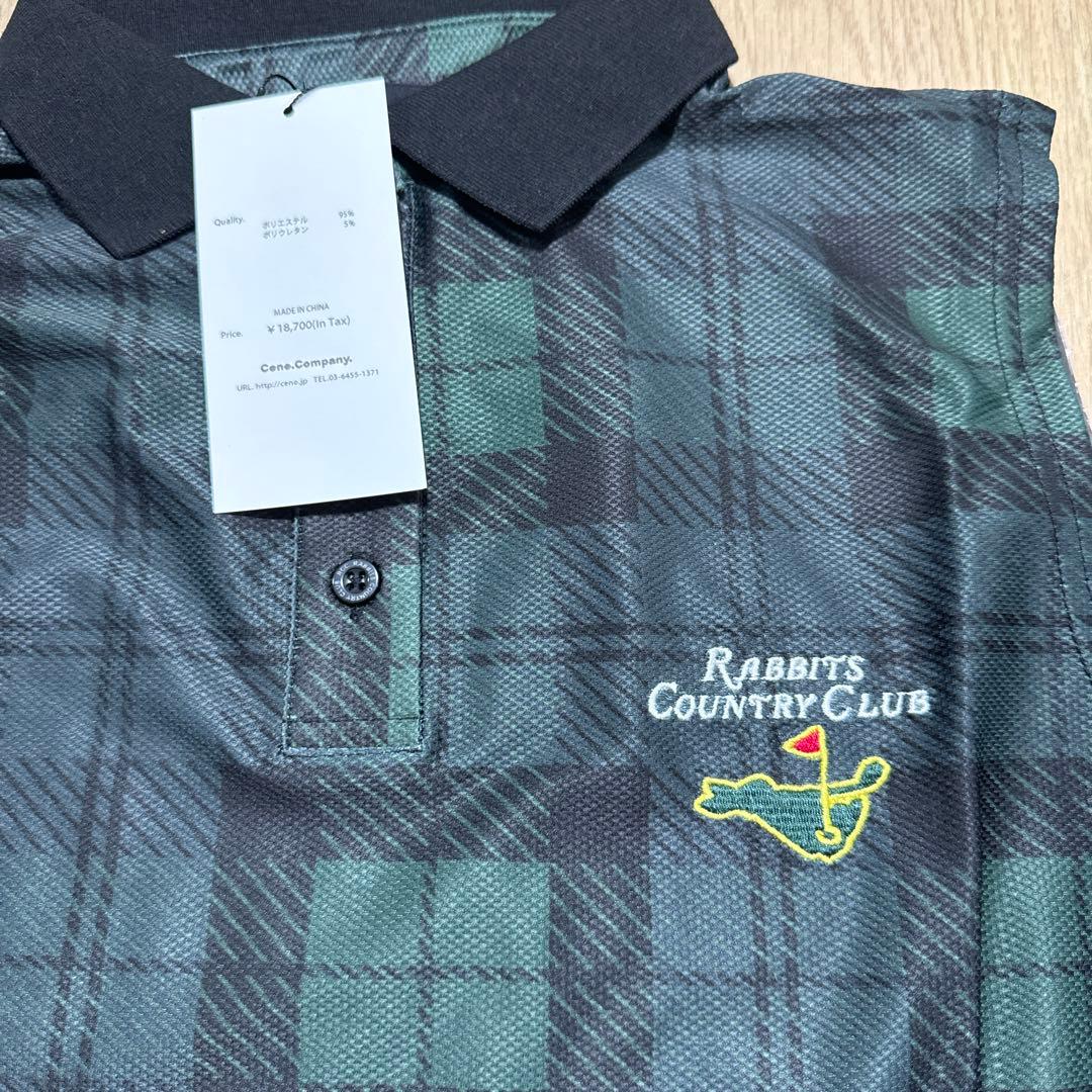 も*う様 新品未使用 FR2 GOLF ノースリーブ　ポロシャツ　Sサイズ