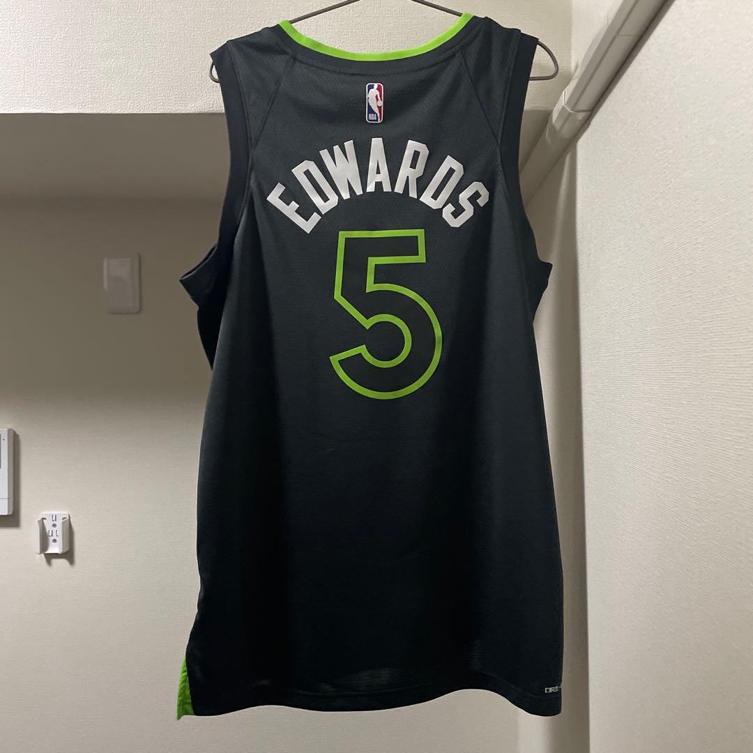 【ナイキ】 アンソニーエドワーズ ユニフォーム バスケット NBA L