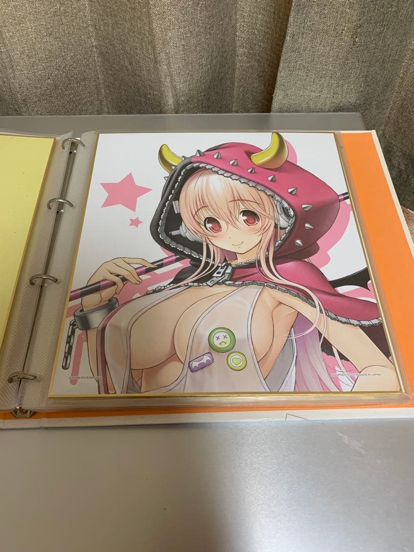 すーぱーそに子　色紙セット