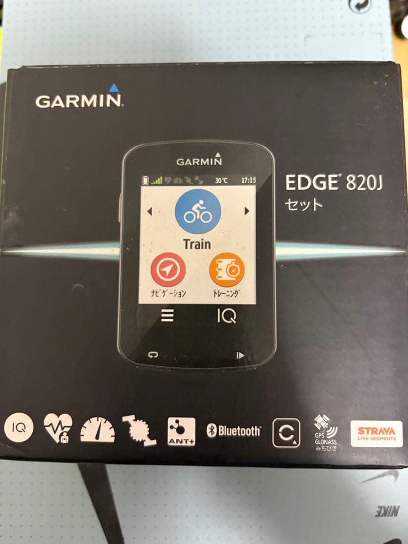Garmin edge 820 箱付き