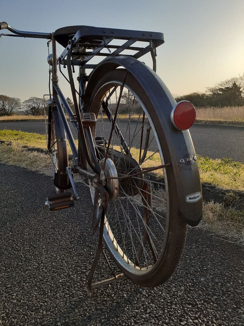 レア　廃盤　昭和レトロ　自転車　新聞配達　ナショナル　national　レア