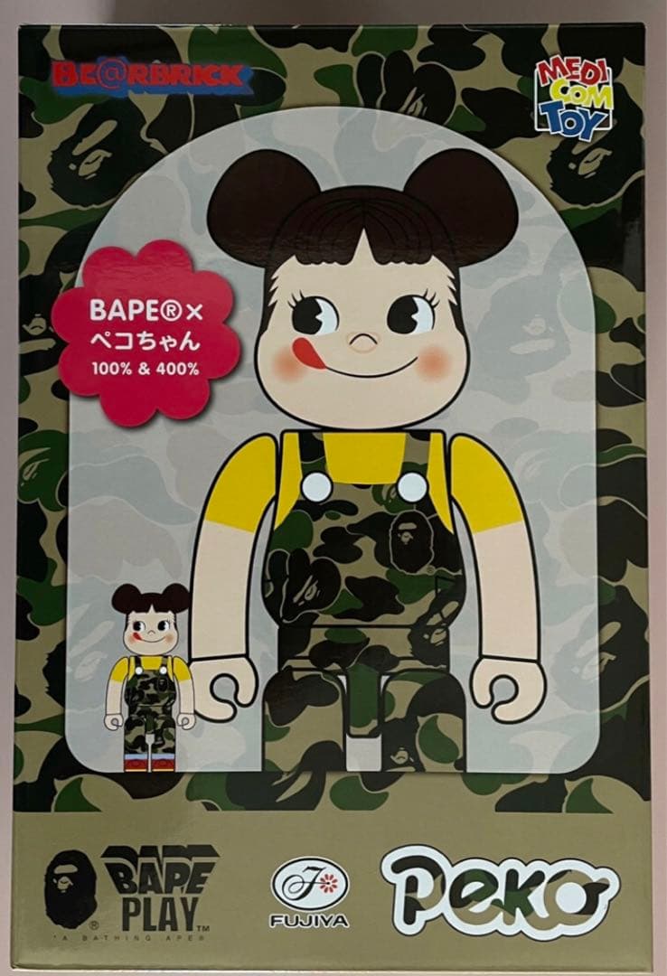 BE@RBRICK BAPE(R) ペコちゃん 100％ & 400％
