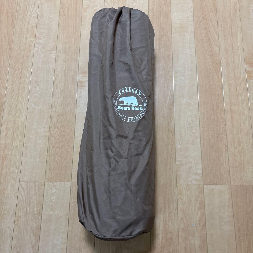 Bears Rock 車中泊マット　8㎝　エアマット　自動膨張式　シングル