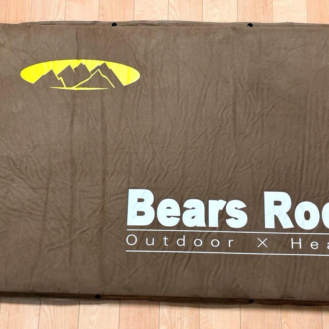 Bears Rock 車中泊マット　8㎝　エアマット　自動膨張式　シングル