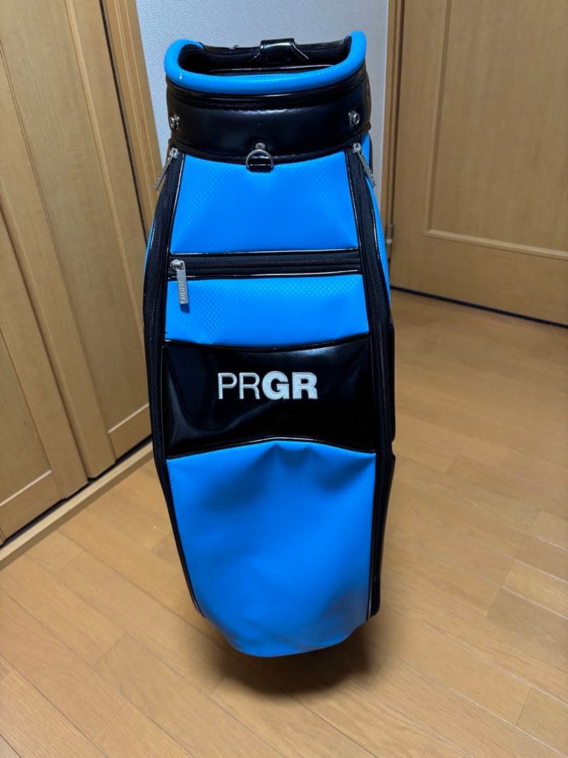 PRGR キャディバッグ 黒と青