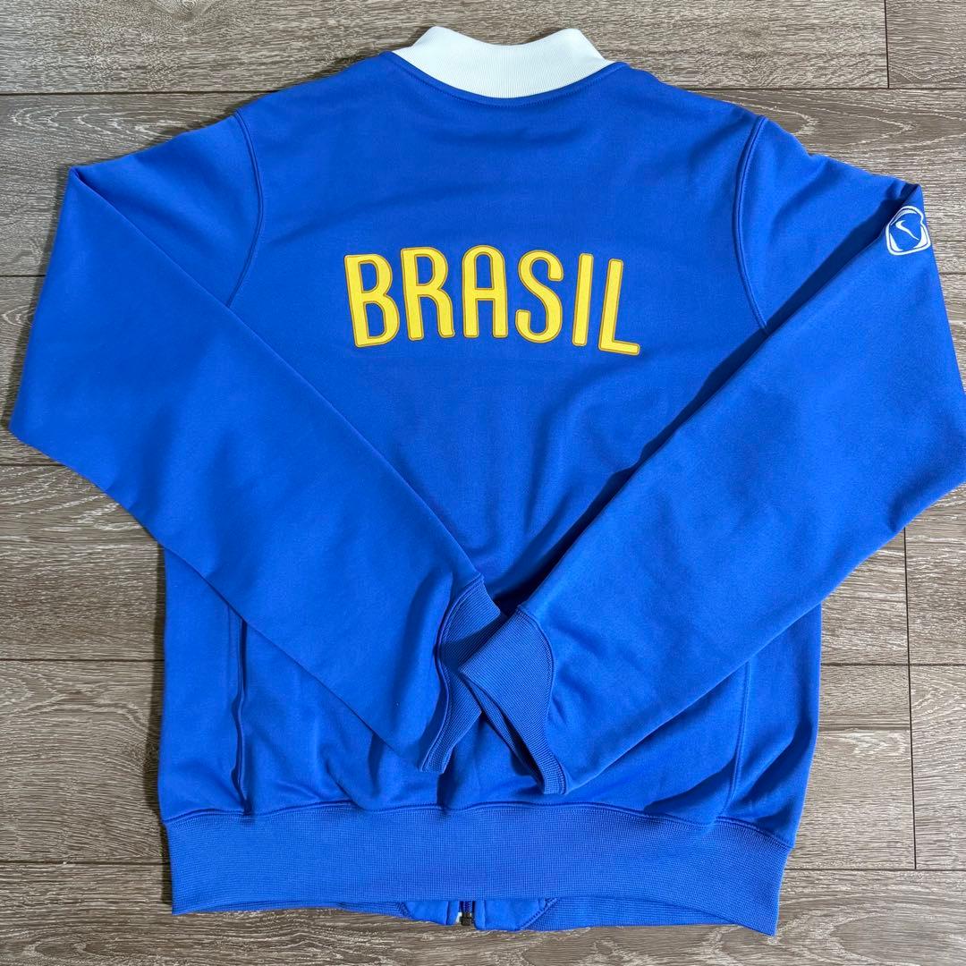 超美品 Nike 00s ブラジル代表 アンセム ジャージ トラックジャケット