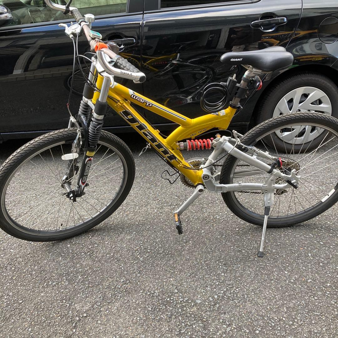 【引き取り希望】マウンテンバイクジャイアント ds one即乗り可能