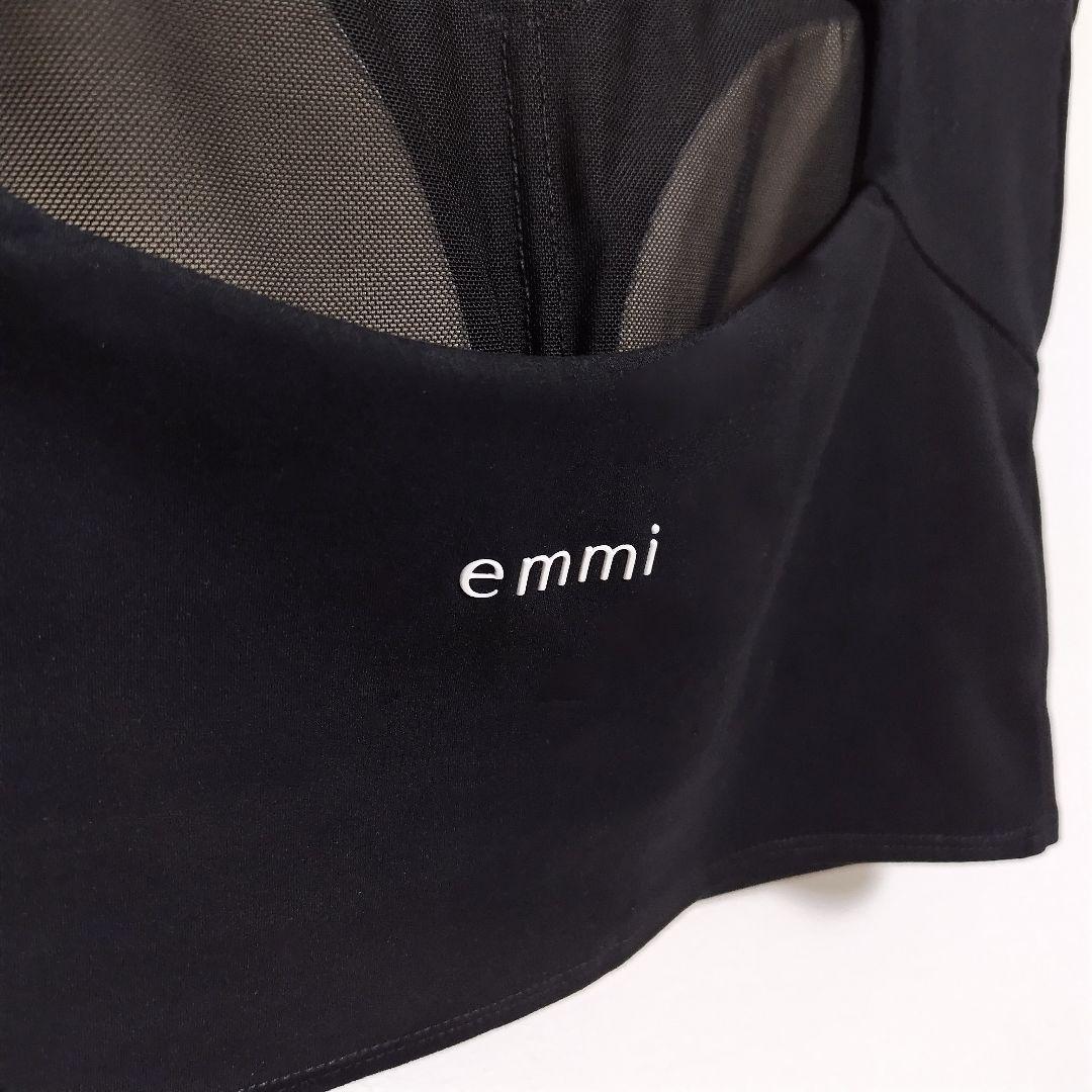 １ エミ ヨガ サステナユニティ ブラトップ 黒＊ ヨガウェア ダンス emmi